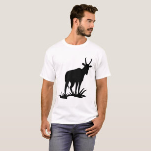 Antilopen-Silhouette T-Shirt