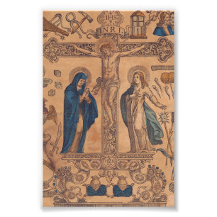 Antimins Eucharist-Symbol Fotodruck