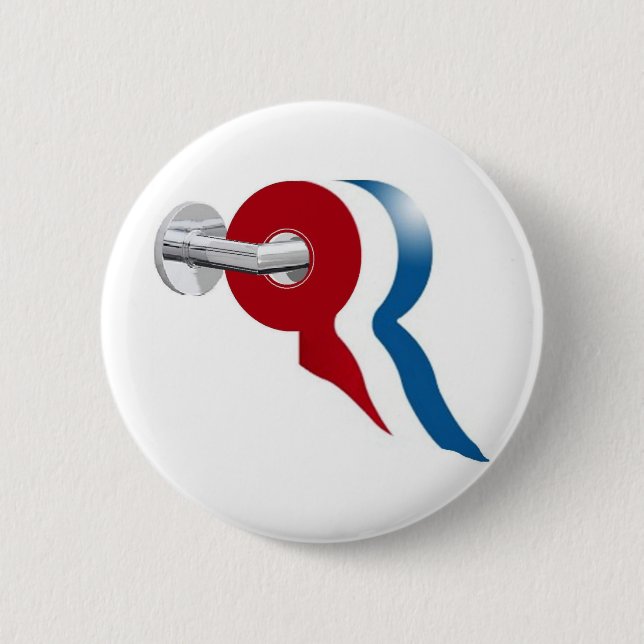 AntiMitt Romney Button (Vorderseite)