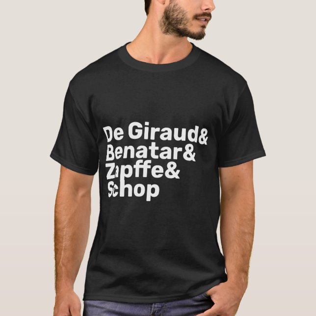 Antinatalistischer T - Shirt: De Giraud, Benatar,  T-Shirt (Vorderseite)