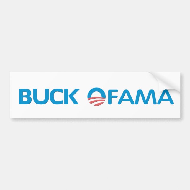 Antiobama-Autoaufkleber Autoaufkleber (Vorne)