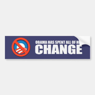 Antiobama-Autoaufkleber Autoaufkleber