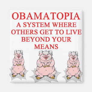 Antiobama-Shirt Magnet