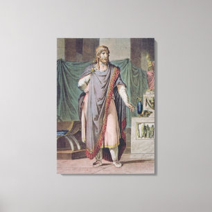 Antiochus, Kostüm für "Berenice" durch Jean Leinwanddruck