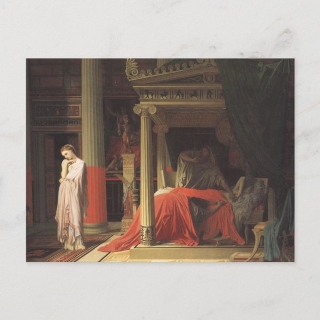 Antiochus und Stratonice Postkarte (Vorderseite)