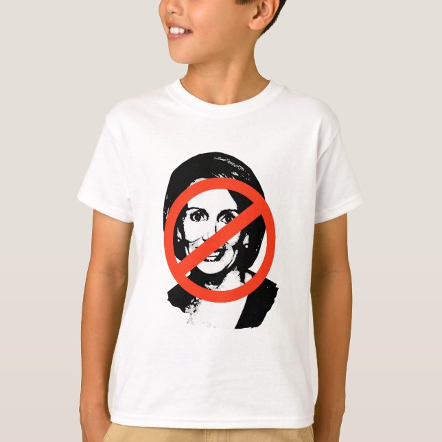 ANTIPELOSI: ANTI-Nancy Pelosi T-Shirt (Vorderseite)