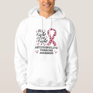 Antiphospholipid-Syndrom Bewusstsein, sein Kampf i Hoodie