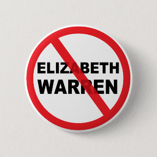 Antipräsident 2020 Elizabeth-Waren populär Button