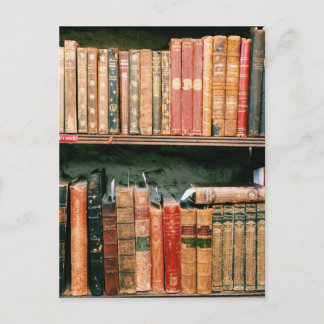 Antiquarische Bücher Postkarte