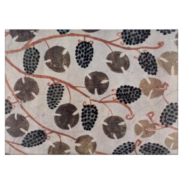 ANTIQUE ÄGYPTISCHE WEINRÜBE UND WEINEN SCHNEIDEBRETT (Vorderseite)