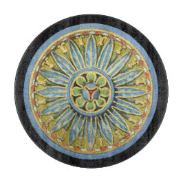 Antique Architectural Rosette Nr. 2 Schneidebrett