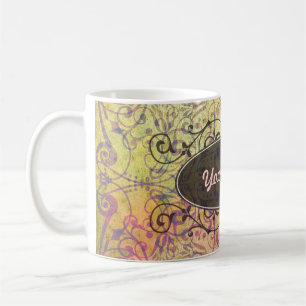 Antique ARTs Ornament Pattern für Ihr Design Kaffeetasse