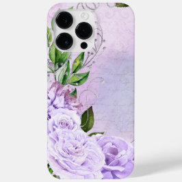 ANTIQUE AUSSICHTSKRIPT UND BLUME Case-Mate iPhone 14 PRO MAX HÜLLE