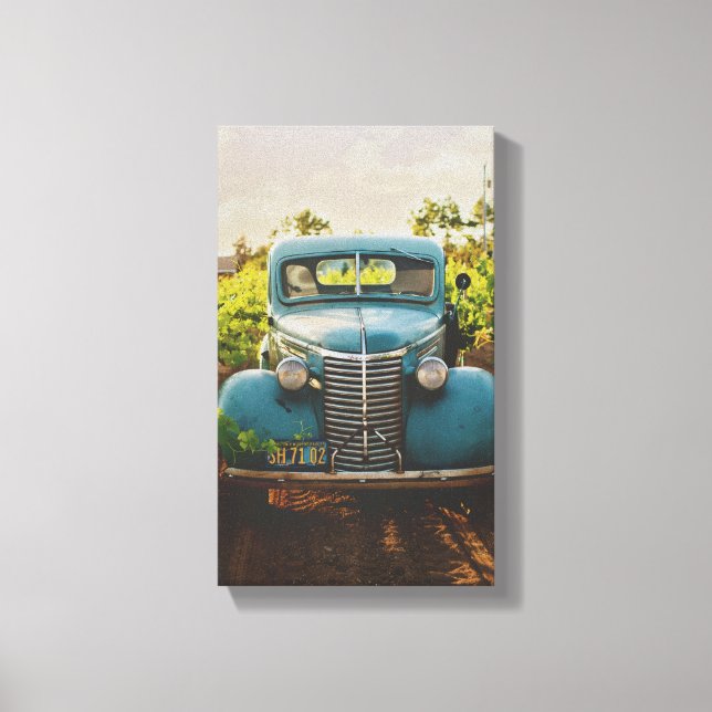 ANTIQUE AUTO LEINWAND FARMHOUSE WALL DECOR (Vorderseite)