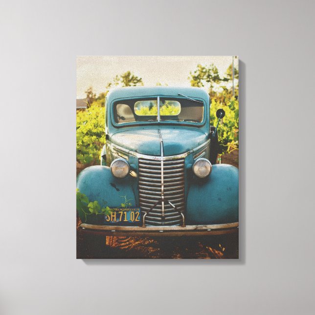 ANTIQUE AUTO LEINWAND FARMHOUSE WALL DECOR (Vorderseite)