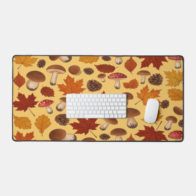 Antique Autumn Style Old World Elegance Schreibtischunterlage (Tastatur & Maus)