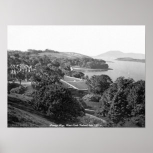 Antique Bantry Bay, West Cork Irland Poster
