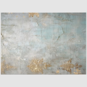 Antique Blue Romance Design Serie 4 Seidenpapier