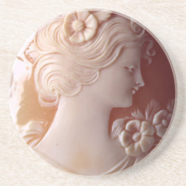 Antique Cameo, antiker Schmuck Sandstein Untersetzer