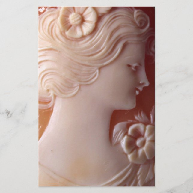 Antique Cameo Briefpapier (Vorderseite)