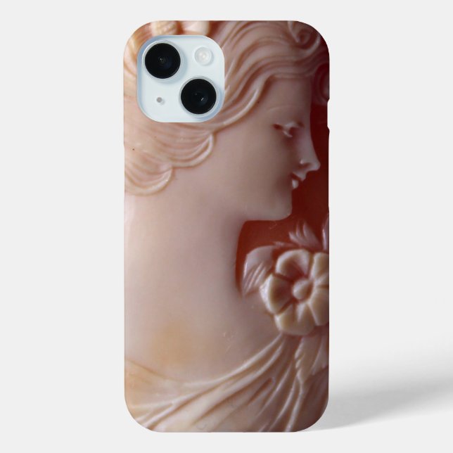 Antique Cameo Case-Mate iPhone Hülle (Rückseite)