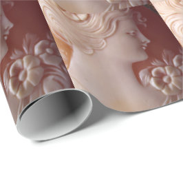 Antique Cameo Geschenkpapier