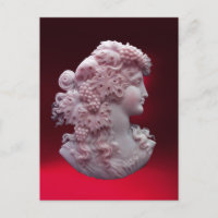 ANTIQUE CAMEO, LADY MIT GRAPEN