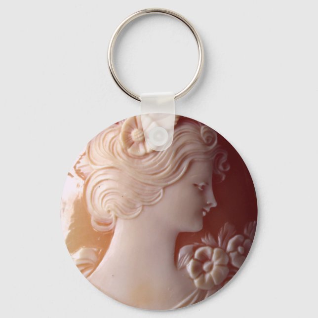 Antique Cameo Schlüsselanhänger (Vorderseite)