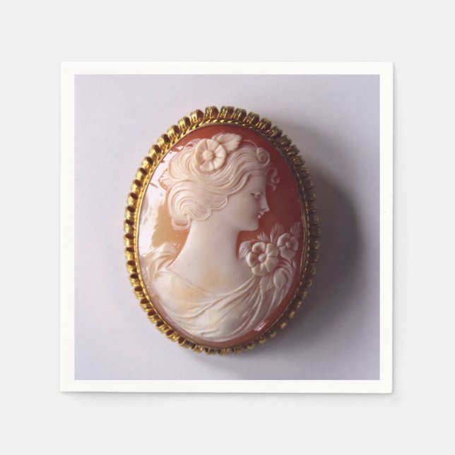 Antique Cameo Serviette (Vorderseite)