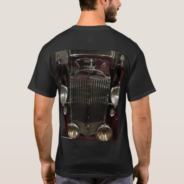 Antique Car Barn  T-Shirt (Rückseite)