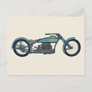 Antique Chopper II Postkarte
