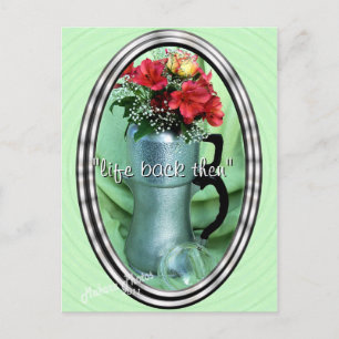 Antique Coffee Pot Postcard anpassen Postkarte