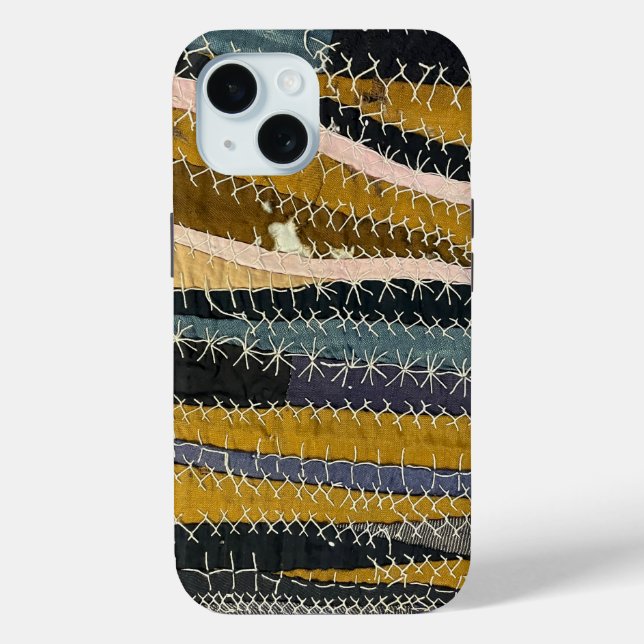 Antique Crazy Quilt phone case (Rückseite)