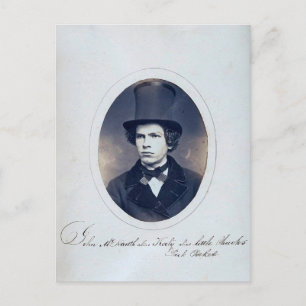 Antique Criminal Diief Tasse Shot Foto Postkarte