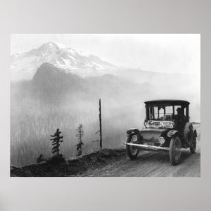 Antique Electric Car, 1919 Poster