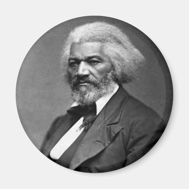 Antique Frederick Douglass Portrait Magnet (Vorne)