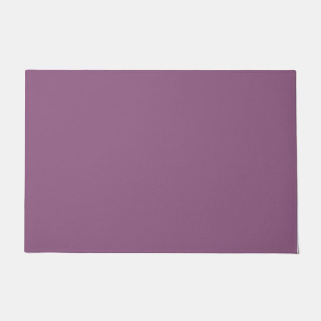 ANTIQUE FUCHSIA (feste Farbe)  Fußmatte (Vorderseite)