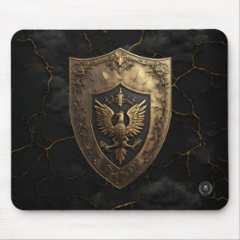 Antique Gold Eagle Imperial Gaming  Mousepad