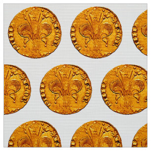 ANTIQUE GOLD FLORENTINE FORINT STOFF