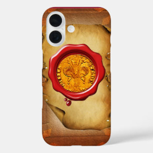 ANTIQUE GOLD FLORENTINE FORINT Wachs iPhone 16 Hülle