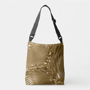 Antique Gold Metallic-37 Tragetaschen Mit Langen Trägern