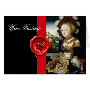 ANTIQUE GRAPE VINEYARD WEIN VERSUCHEN ROTES WAX SI