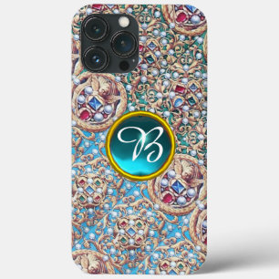 ANTIQUE JEWELS,GEMSTONS,PEARLS,ANGELN-MONOGRAMM Case-Mate iPhone HÜLLE