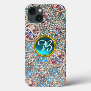 ANTIQUE JEWELS,GEMSTONS,PEARLS,ANGELN-MONOGRAMM Case-Mate iPhone HÜLLE