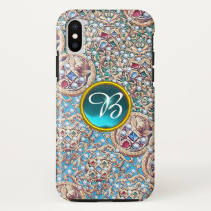 ANTIQUE JEWELS,GEMSTONS,PEARLS,ANGELN-MONOGRAMM Case-Mate iPhone HÜLLE