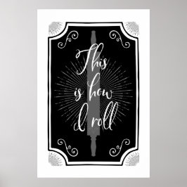 Antique Kitchen - So rolle ich Poster