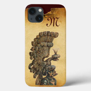 ANTIQUE KNIGHT HELMET MIT Edel-Pergament Case-Mate iPhone Hülle