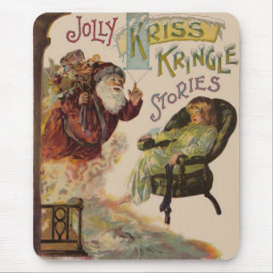 Antique Kris Kringle Sanga Claus Mousepad