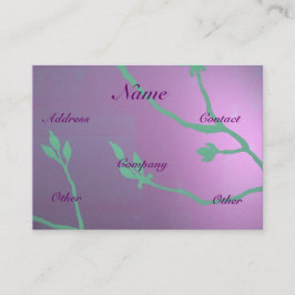 Antique Lavender Deluxe Visitenkarte