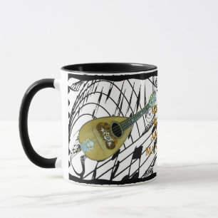 ANTIQUE MANDOLIN-TASSE TASSE